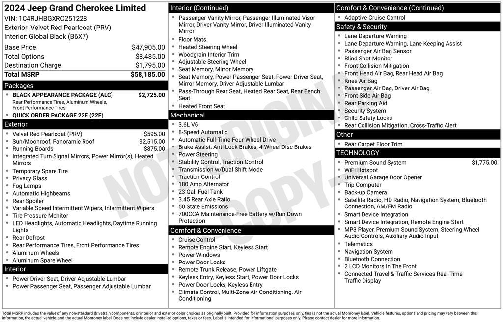 2024 Jeep Grand Cherokee Limited