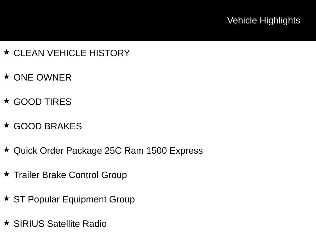 2012 RAM 1500 Express