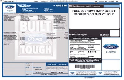 2018 Ford Transit-350 XLT 15 Passenger Van