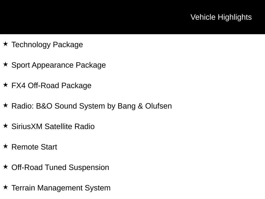 2019 Ford Ranger Lariat
