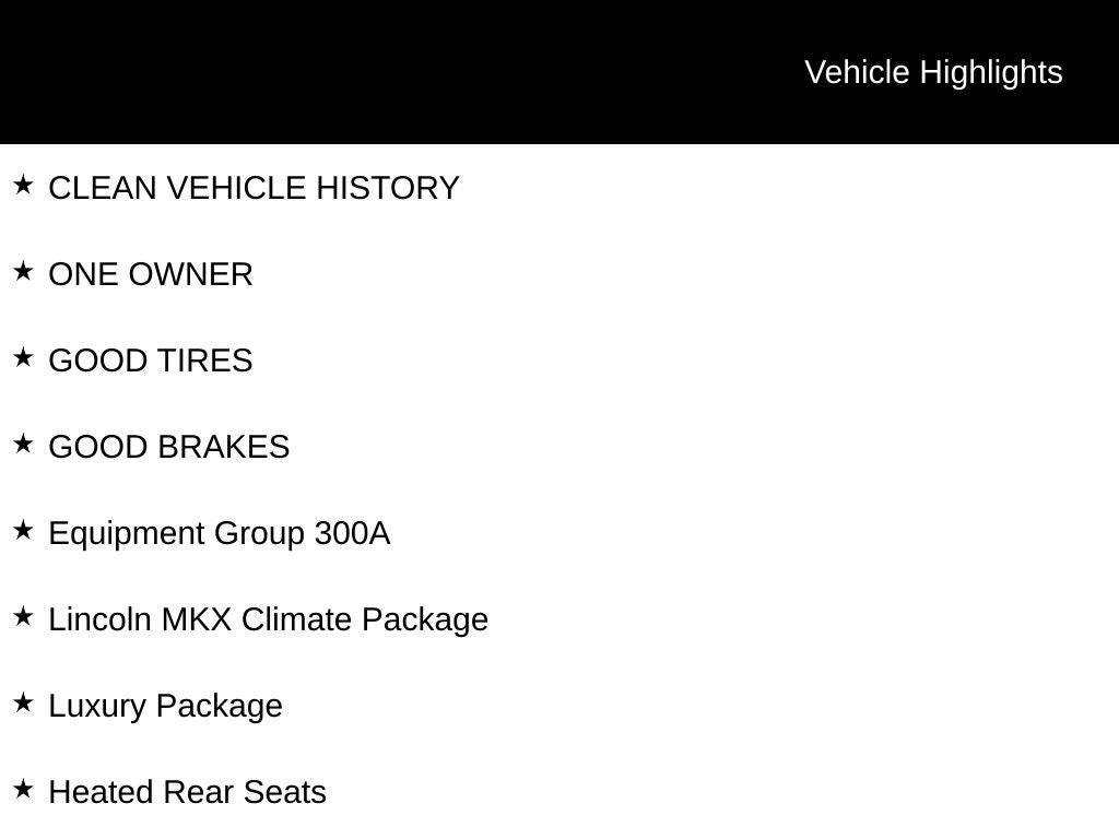 2018 Lincoln MKX Reserve