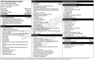 2015 Hyundai Santa Fe Sport 2.4