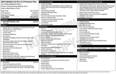 2023 Mazda Mazda CX-50 2.5 S Premium Plus