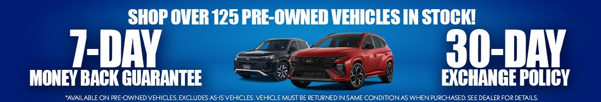 Pre-Owned Vehicles